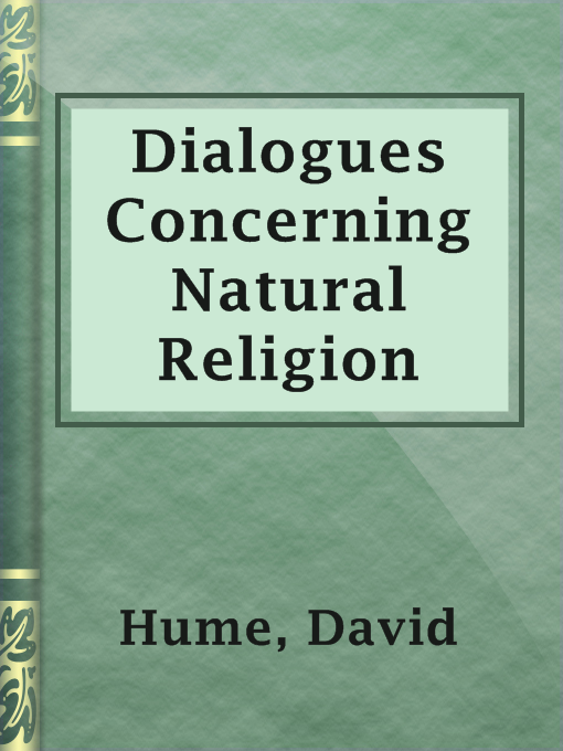 Title details for Dialogues Concerning Natural Religion by David Hume - Available